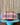 Terracotta plaid + grape | aqua
Terracotta Patent Leather Trim.  Stone and white pinstripe interior.
