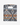 Heritage Foldover clutch in Slate, grey woven blanket wool with blue and orange accents, snap closure and plaid interior