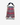 Navy patent leather trim. Dusty blue and red plaid interior. Canvas base.
